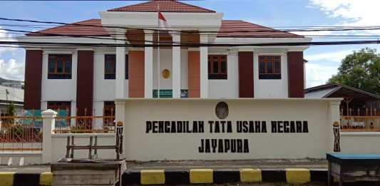 Kantor Pengadilan Tata Usaha Negara (PTUN) Jayapura Papua, Foto : nesta/jeratpapua.org