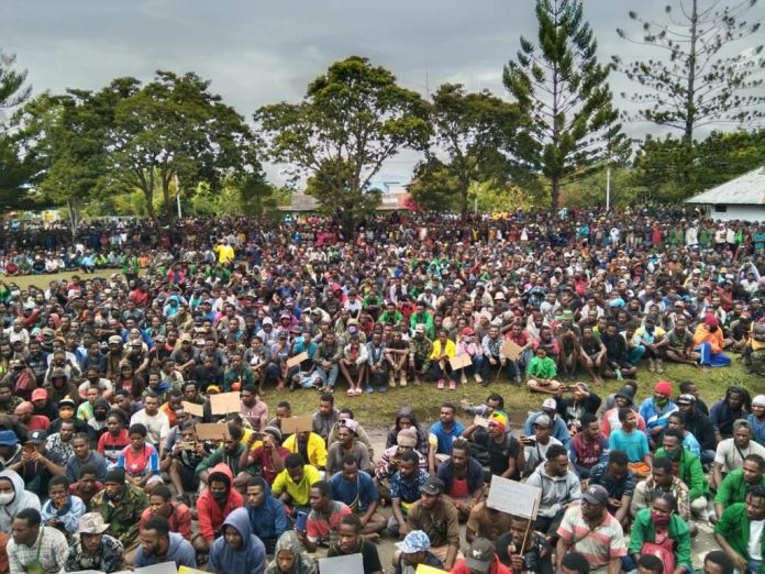 Desakan Warga di Papua Terhadap Pemekaran di Papua, Foto : amnesty, jeratpapua.org