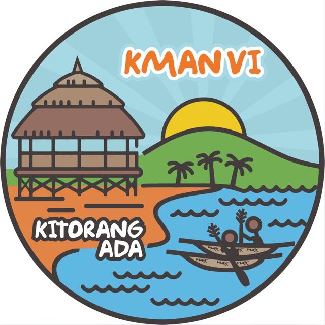 Logo Kongres Aliansi Masyarakat Adat Nusantara - VI tahun 2022 di Tanah Tabi, foto : AMAN/jeratpapua.org