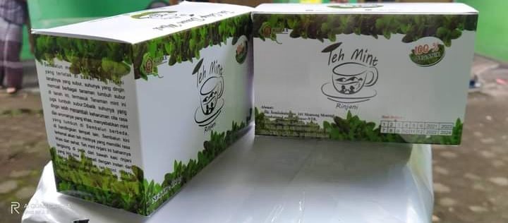 Teh Rinjani yang di Produksi Oleh Pemuda adat Sebalun, foto : nesta/jeratpapua.org