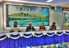 Pres Comfrence Panitia Nasional KMAN VI dan Pengurus BP AMAN Pusat , foto : nesta/jeratpapua.org