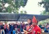 Utusan duta -duta Masyarakat Adat Batak Sumatera Utara saat tiba di Tanah Tabi , foto : nesta/jeratpapua.org