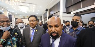 Gubernur Papua Lukas Enembe foto : dok Istimewa