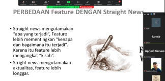 Pelatihan Penulisan Fature Oleh Infokom PB AMAN , foto : AMAN/Jeratpapua.orag