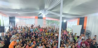 Peserta Rakernas AMAN di Bengkulu saat foto bersama, (dok. AMAN)